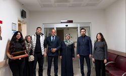 Tercan'da Hasta Hakları Günü'nde hastalar ziyaret edildi
