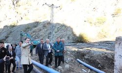 Üzümlü'de Yağış Hasarlarının Onarımı Sürüyor