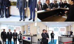 Vali Aydoğdu, Halkla İlişkiler Bürolarını İnceledi