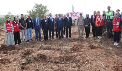 Siirt’te 100. yıla özel 1923 fidan dikildi