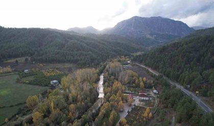 Kahramanmaraş’ta sonbahar renkleri mest etti