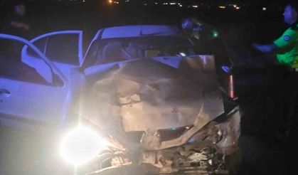 Diyarbakır’da iki otomobilin çarpıştığı kazada 4 kişi yaralandı