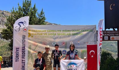 Spor A.Ş. sporcuları Erzincan’dan 7 madalya ile döndü