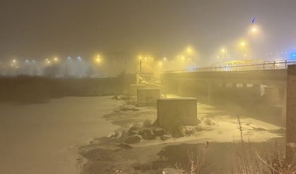 Ardahan'da sis etkili oldu