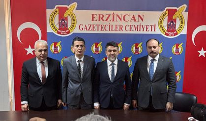 4 Parti İl Başkanı Erzincan için birlik oldu