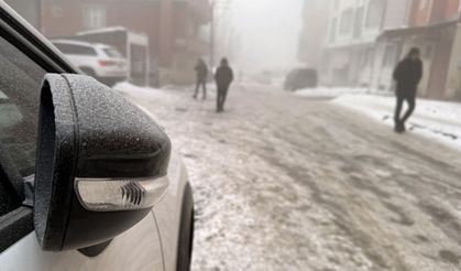 Ardahan, Kars ve Ağrı'da buzlanma