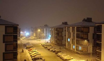 2025 yılı ocak ayı Erzincan 15 cm kar yağdı