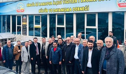 Karlıova Kaymakamı Gilan köy dernek başkanlarıyla bir araya geldi
