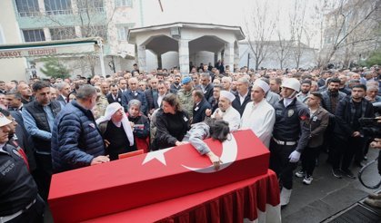 Şehit Polis memuru Acar, memleketi Muş'ta son yolculuğuna uğurlandı