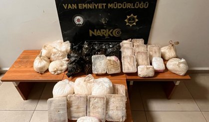Van’da Narkotik Operasyonları: 30 Kilo 720 Gram Sentetik Uyuşturucu Ele Geçirildi