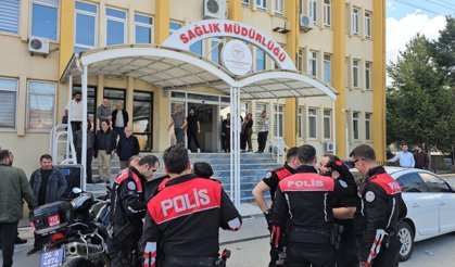 Sağlık Müdürlüğü'nde Rehine Krizi(VİDEO)