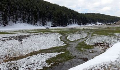 Kars'ta Bahar Ortasında Kış Geri Döndü