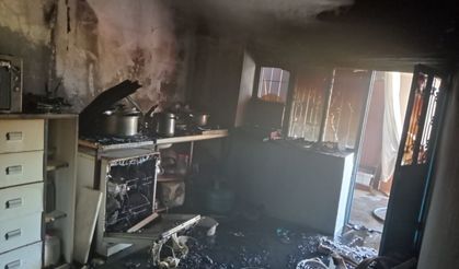 Malatya'da Korkutan Ev Yangını! Alevler Kısa Sürede Söndürüldü