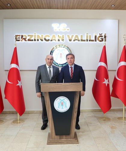 Azerbaycan Kars Başkonsolosundan Erzincan Valiliği’ne ziyaret
