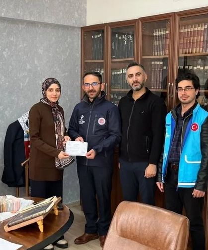 Kemah’tan Filistin’e Uzanan İyilik Köprüsü