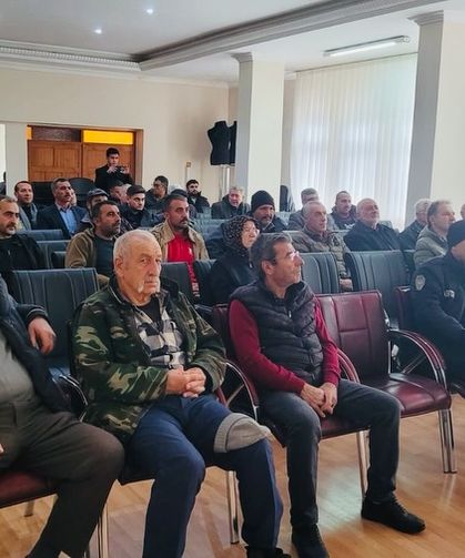 Kemaliye’de Muhtarlara Çığ Farkındalık Eğitimi