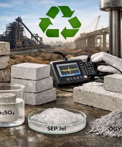 Çimentoya Alternatif Yerli Çözüm: Sanayi Atığından Üretilen Geopolimer Harç Dayanıklı Çıktı