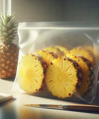 Ananası Buzlukta Saklamanın Püf Noktaları: 6-12 Ay Tazeliğini Korur