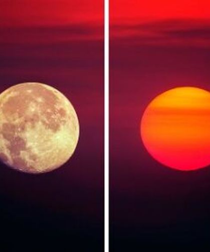 Güneş ve Ay Neden Bazen Farklı Renklerde Görünür? Bilimsel Açıklaması