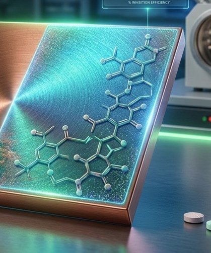 Atık ilaçlar bakır için moleküler zırha dönüşüyor!