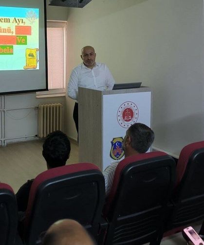Denetimli Serbestlik Müdürlüğü'nde Aşure Semineri