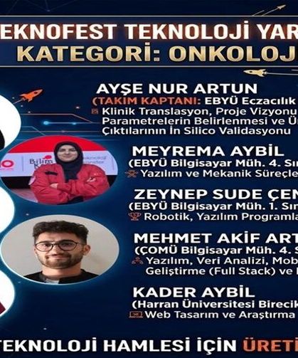 EBYÜ Takımı TEKNOFEST Finalinde