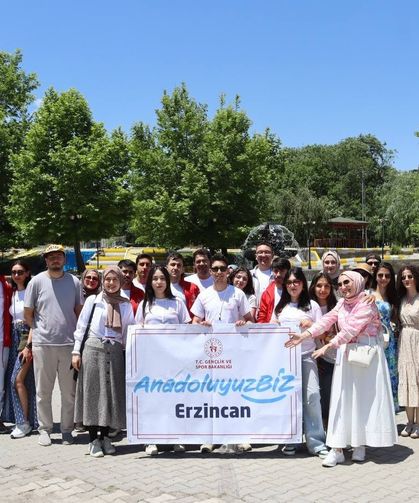 Ankara’dan Gelen Gençler Erzincan’da Misafir Edildi