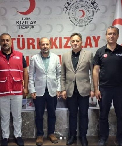Bölgede Güç Birliği: Türk Kızılay ve AFAD Erzurum’da Masaya Oturdu