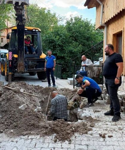 Dörtyolağzı Mahallesi’nde İsale Hattı Onarıldı