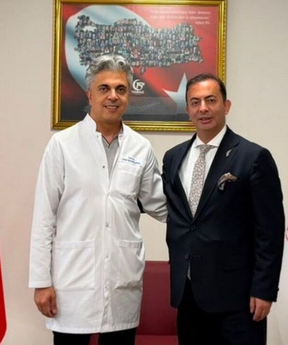 Görev Süresi Dolan Tıp Fakültesi Dekanı Kantarcı’dan Başhekim Kuyrukluyıldız’a Veda Ziyareti