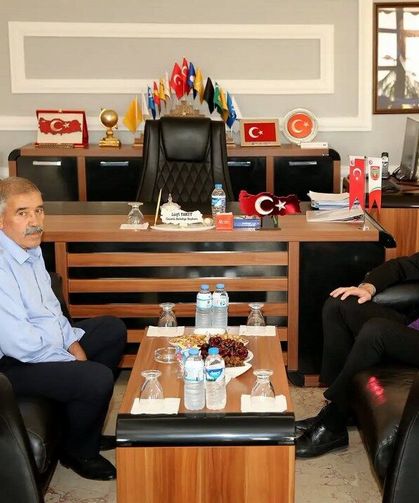 Kaymakam Hökelekli'den Belediyeye Ziyaret