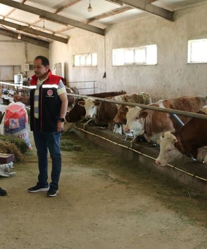 Erzincan'da Modern Hayvancılık Sahada İncelendi