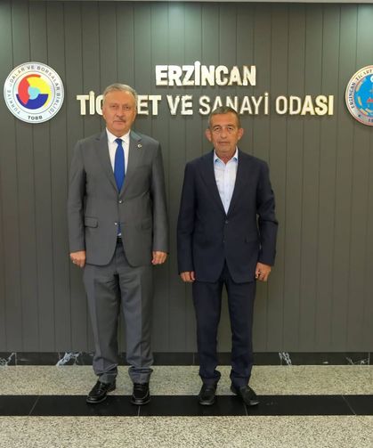 Rektör Levent'ten Tanoğlu'na Nezaket Ziyareti