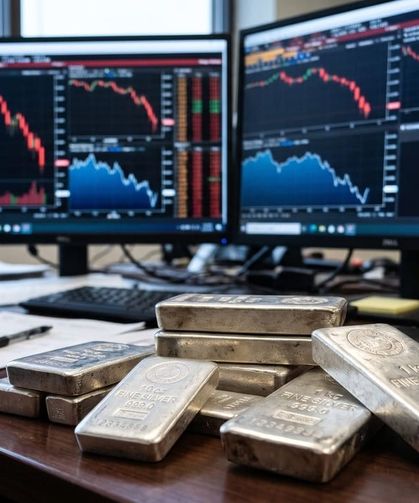 Gümüşte Sert Düşüş: Yılın En Düşük Seviyesine Geriledi