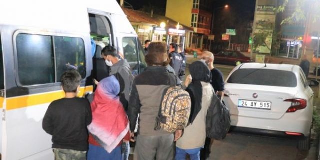 29 düzensiz göçmen yakalandı
