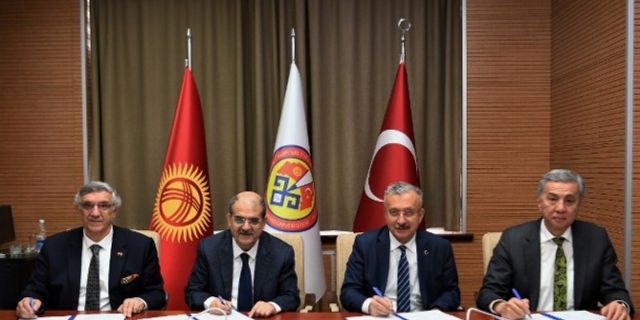 EBYÜ ile Kırgızistan Türkiye Manas Üniversitesi arasında protokol