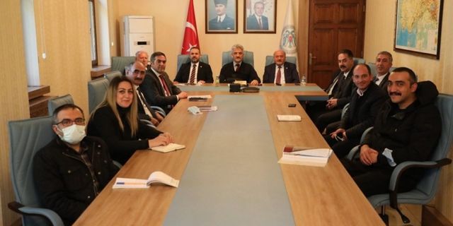 Kızılay ve Hocabey Mahalleleri ile ilgili toplantı yapıldı