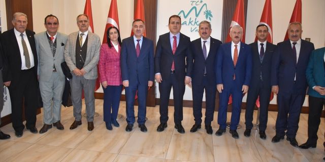 Hazine ve Maliye Bakan Yardımcısı Gürcan, Hakkari'de konuştu: