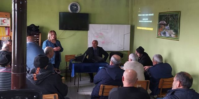 Çiftçilere bilgilendirme