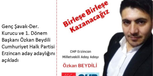 İş adamı Özkan Beydili CHP'den aday adaylığını açıkladı