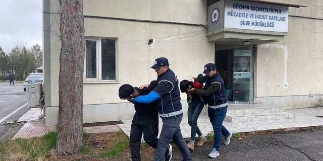 11 kaçak göçmen yakalandı