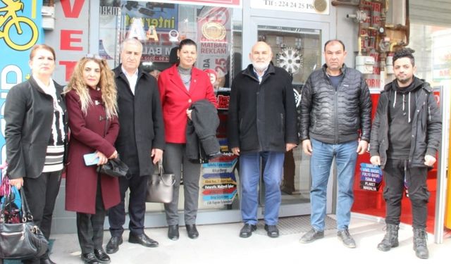 CHP heyetinden Doğu Gazetesi’ne ziyaret