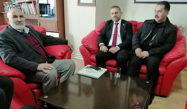 AK Parti teşkilatından Doğu Gazetesi’ne ziyaret