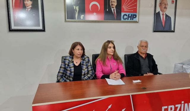 CHP Kadın Kolları’ndan açıklama