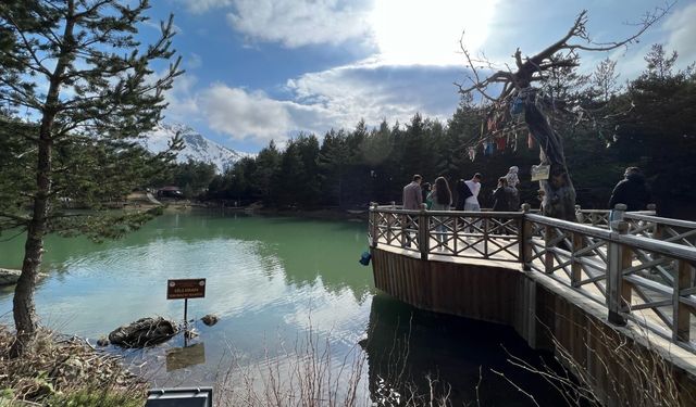 Limni Gölü'nde turizm sezonu açıldı