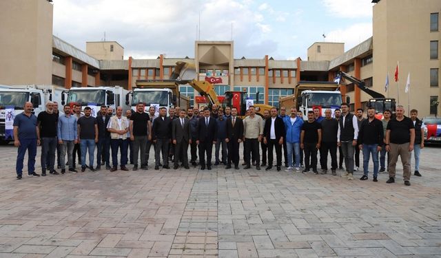 Erzincan Belediyesinin araç filosu büyüyor