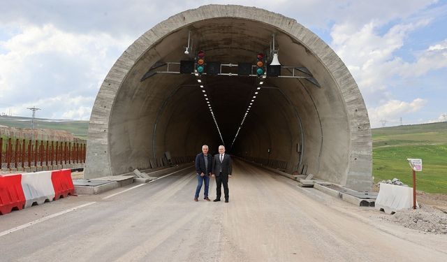 Yağdonduran Tüneli Ekim ayında açılacak