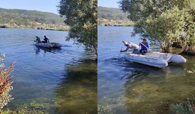 Nehir suları yükseldi, vatandaşlar mahsur kaldı