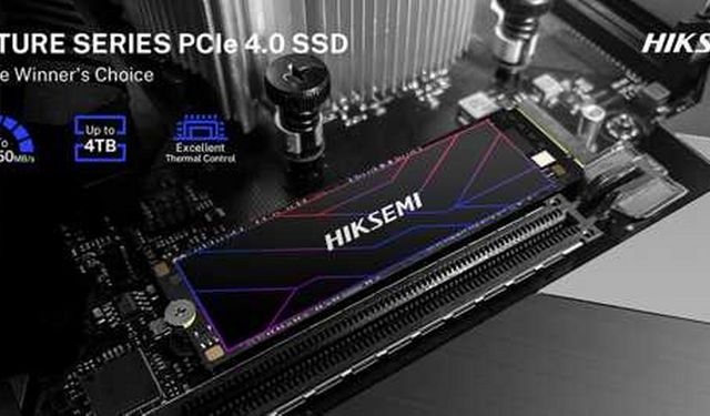 PC tutkunları ve içerik üreticileri müjde, Hiksemi PCIe 4.0 SSD, FUTURE Series'i piyasaya sürdü