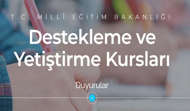 MEB telafi eğitimlerinin detayları belli oldu